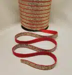 lastik-brokat-cherveno