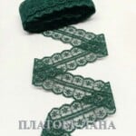 dantela-neelastichna-tymno-zeleno