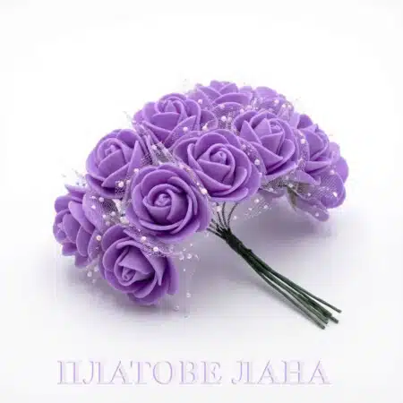 buket-rozi-s-drazhki-lilavo