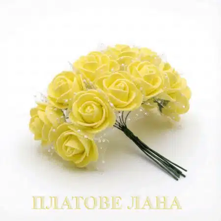 buket-rozi-s-drazhki-zhalto