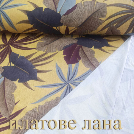 Евтини платове на дребно и шивашки материали - ЛАНА ММ 15 damaska-zhakard-flora