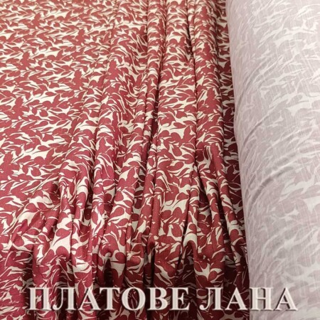 Евтини платове на дребно и шивашки материали - ЛАНА ММ 20 estestvena-viskoza-shtampa