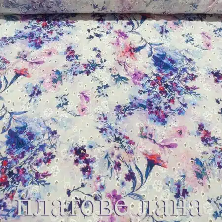 Евтини платове на дребно и шивашки материали - ЛАНА ММ 15 tekstil-pamuk-rqzana-broderiq